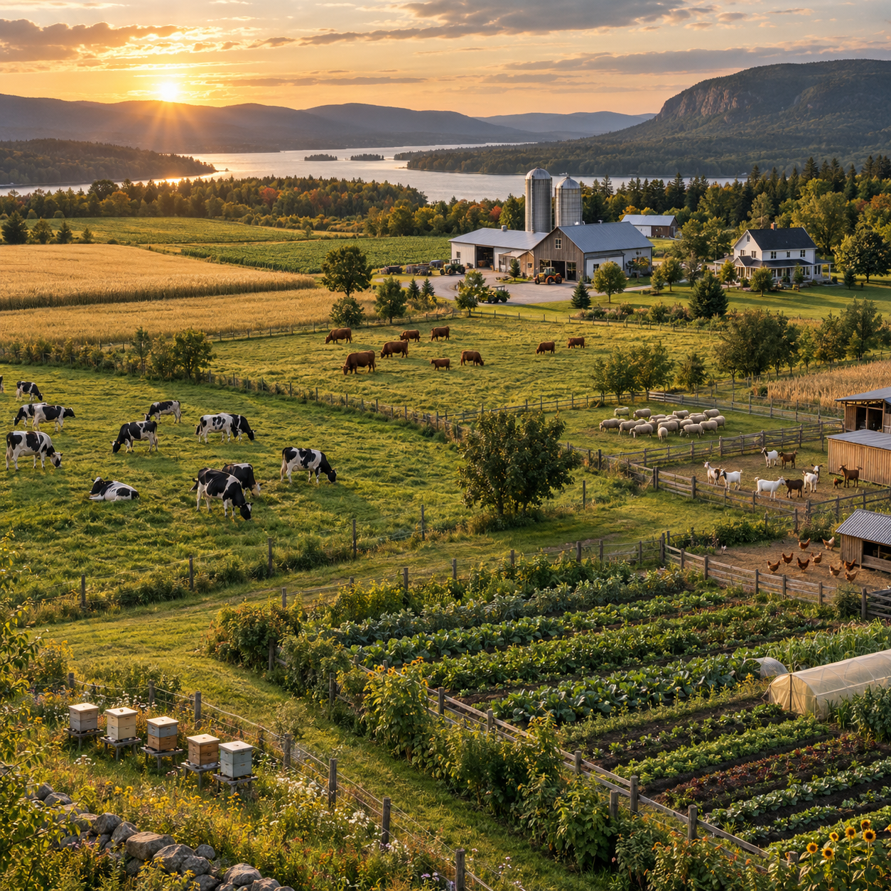 Ferme québécoise diversifiée